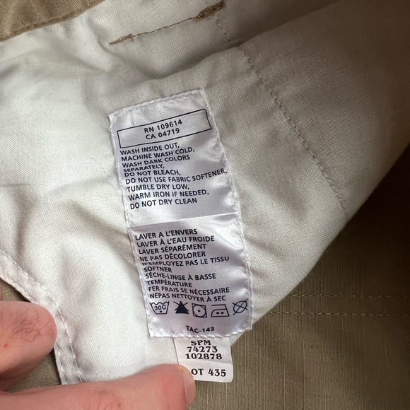 5.11 Tactical Men’s 36x36 (Fits 34x32) Taclite Pro Pants Cargo Ripstop Flaw READ - Picture 7 of 11